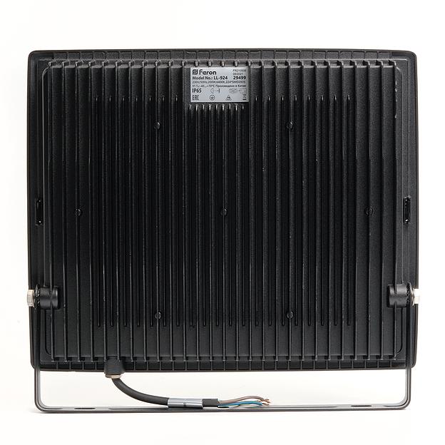 Прожектор светодиодный ДО-200w 6400К 19000Лм IP65 черный фото 3