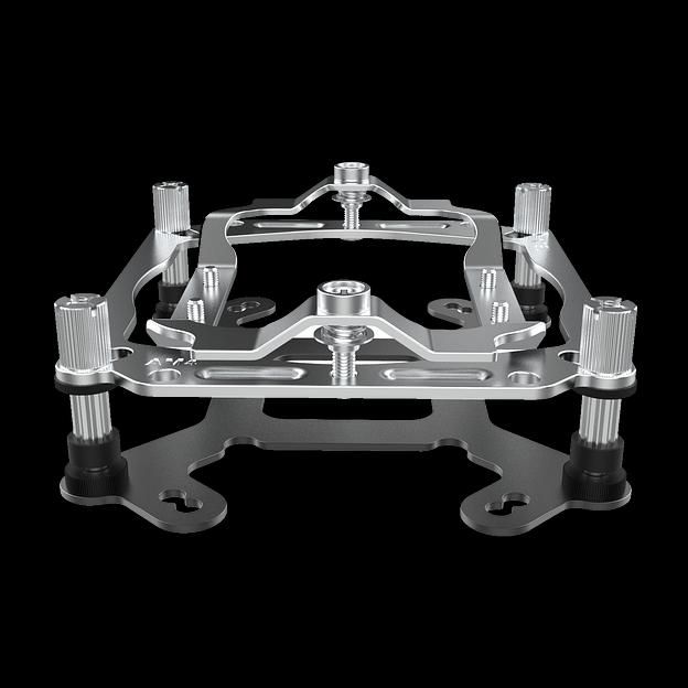 Кулер для процессора Alseye M120D Plus II, 2х120мм, 700~1900rpm, 4-pin, Al+Cu, черный/ARGB, 73.7CFM, 38дБ, 6-PIPE, TDP 200Вт, LCD-дисплей, INTEL 1700/1200/115x/2011/2066/1366, AMD AM5/AM4, никелированное основание, программный мониторинг температуры  (M120DB-PLUS-II) фото 5