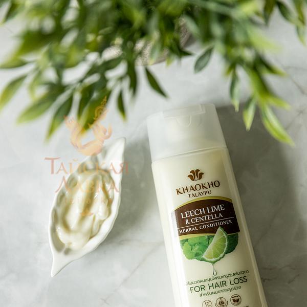 Кондиционер бессульфатный от выпадения «Каффир лайм и центелла» Khaokho ОПТ фото 1