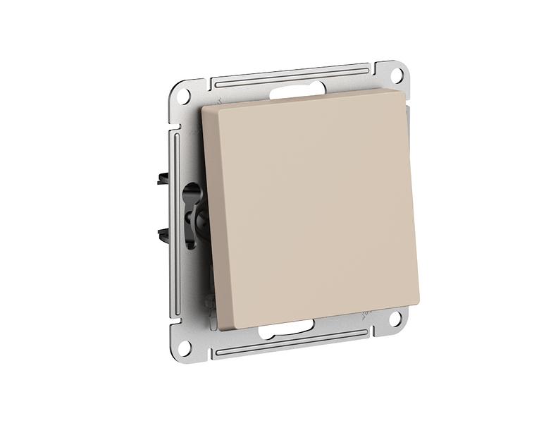 ATLASDESIGN 1-клавишный ВЫКЛЮЧАТЕЛЬ, сх.1, 10АХ, механизм, ПЕСОЧНЫЙ фото 2