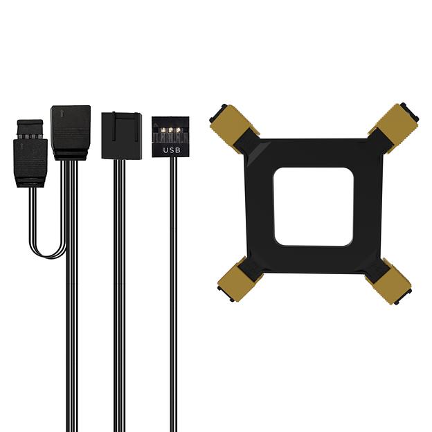 Кулер для процессора Alseye Warriors W90, 1х92мм, 900~3000rpm, 4-pin, Al+Cu, белый/ARGB, 52.5CFM, 28.3дБ, TDP 90Вт, LCD-дисплей, INTEL 1700/1200/115x, AMD не поддерживается (W90W) фото 4