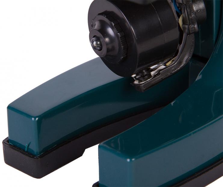 Микроскоп Levenhuk LabZZ M1 монокуляр 100-300 на 3 объектива зеленый/оранжевый фото 8