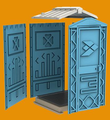 Туалетная кабина «Универсал» Ecostyle фото 2