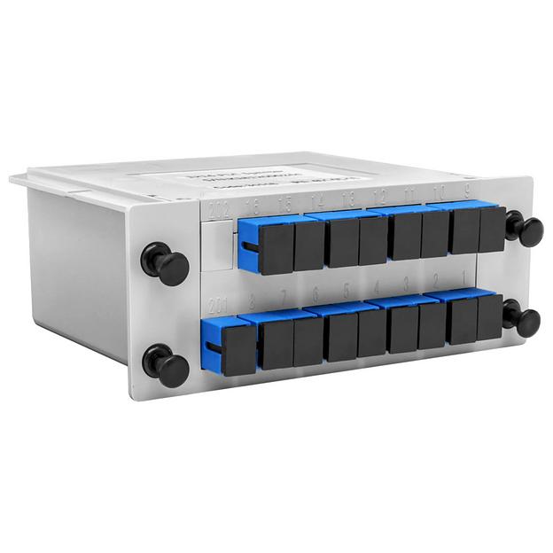 Делитель оптический планарный Alpha Mile 1x16-SC/UPC фото 2