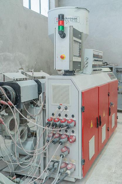 Экструзионная линия Mikrosan для производства труб и элементов водосточных систем из ПВХ фото 2