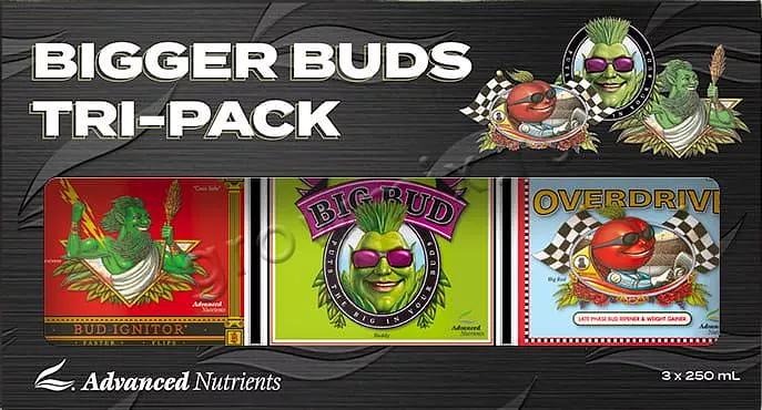 Комплект стимуляторов Bigger Buds Tri-Pack (250ml) Advanced Nutrients фото 1