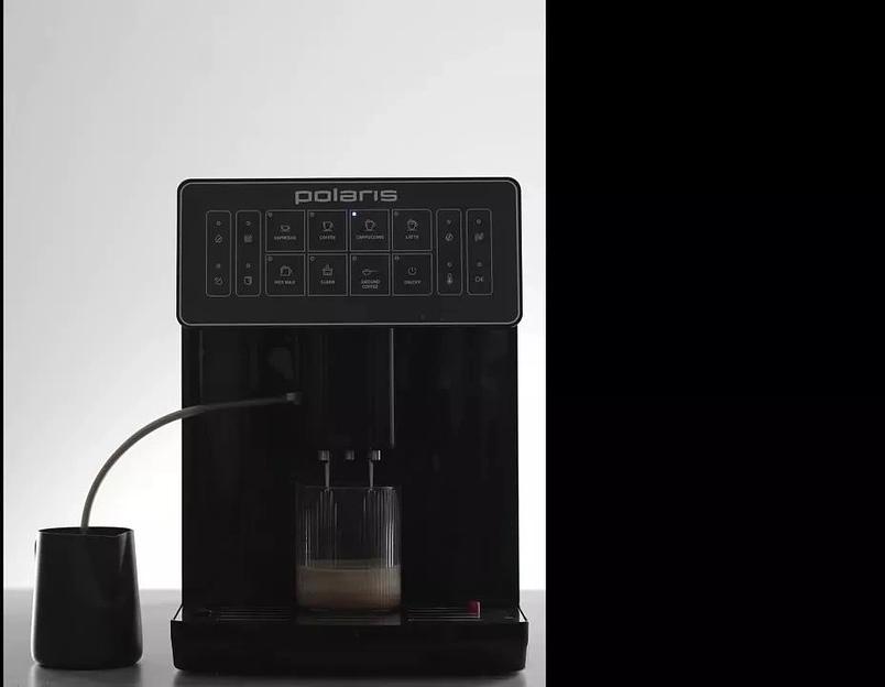 Кофемашина Polaris PACM 2052AC черный фото 4
