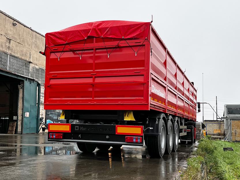 Полуприцеп зерновоз трехосный фото 6