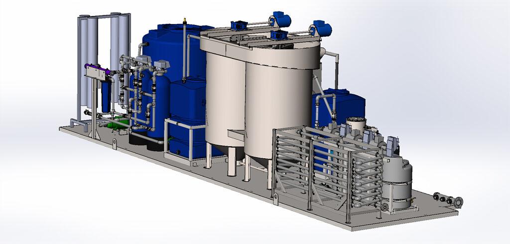 Станция очистки сложно загрязнённых промышленных и хозяйственно бытовых сточных вод «СВТ ОСА» фото 1