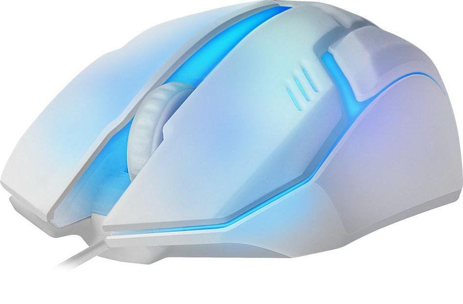 Мышь Defender Cyber MB-560L белый оптическая (1200dpi) USB для ноутбука (2but) фото 5