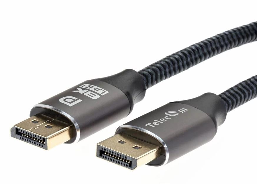 Кабель соединительный DP-DP 1.4V 8K@60Hz 5м, медь, Telecom Pro _1 фото 1