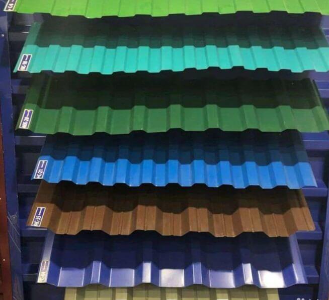 Профлист С8 0,5 мм цветной двусторонний фото 1