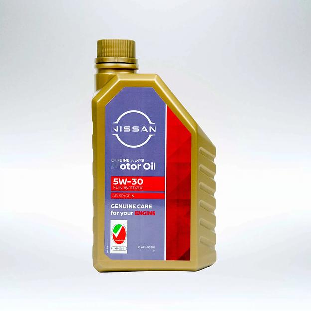 Моторное масло Nissan SAE 5W-30 / API SP / ILSAC GF-6, для бенз. двигателей, (ОАЭ/GOMELJB), 1 л. ОПТ фото 1