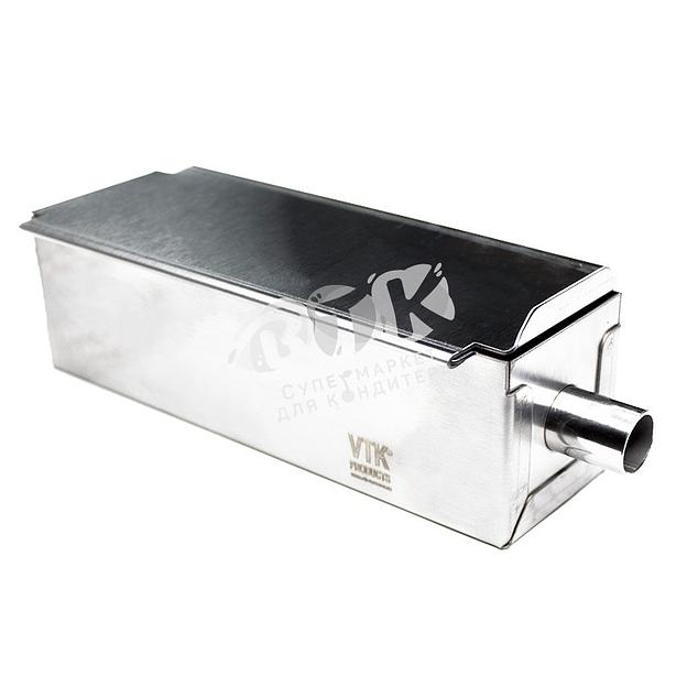 Форма для кекса с трубкой и крышкой 160x80x60 мм нержавеющая сталь фото 1