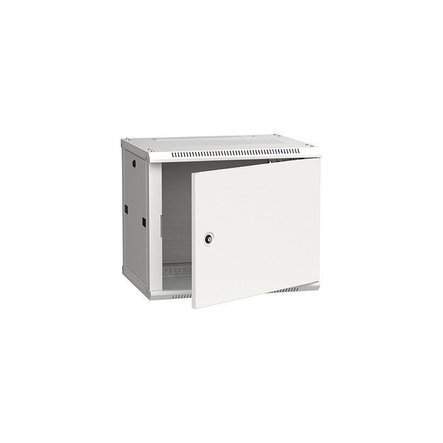 Шкаф коммутационный ITK Linea W LWR3-06U64-MF настенный, металлическая передняя дверь, 6U, 600x370x450 мм фото 1