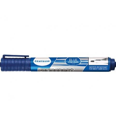 Маркер перманентный, 2-5мм, круглый стержень, синий, Centrum фото 1