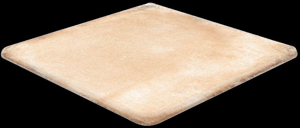 Ступень клинкерная угловая Exagres Alhamar Paja Cartabon Fiorentino 33x33 фото 1