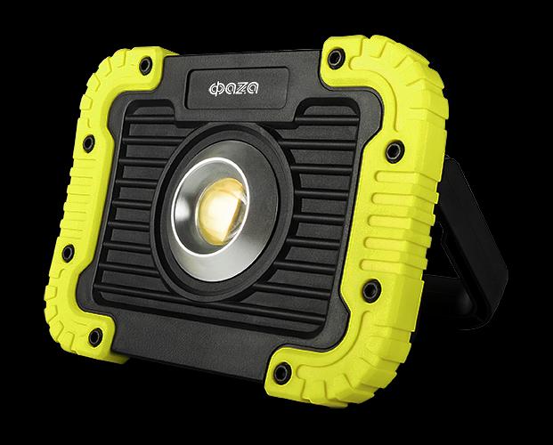 Фонарь прожектор WL1-L5W-gn (черно-зелен.) 4АА фото 1