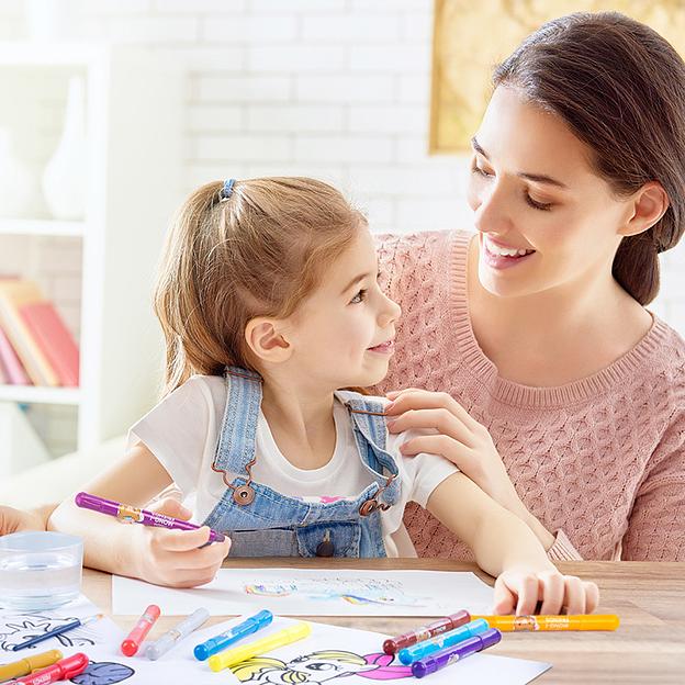 Масляная пастель Deli 72054 с поворотным механизмом 12цв. дл.130ммд.13мм пласт.туб. фото 5