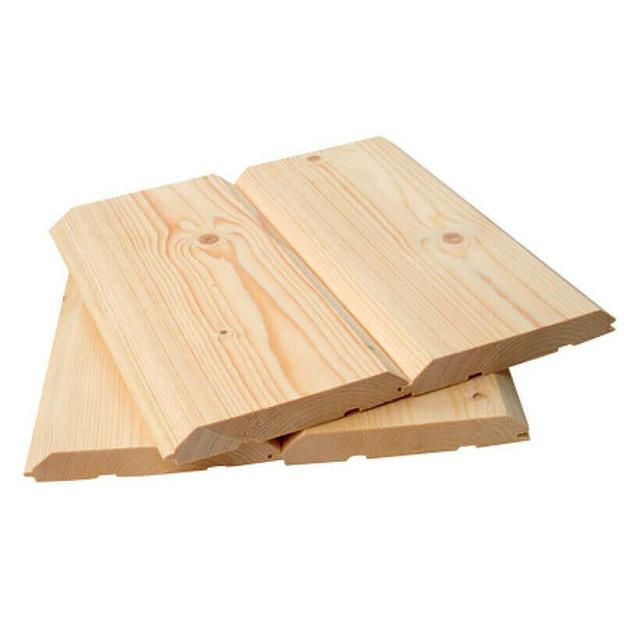 Имитация бруса сосна 20*140*3.0 сорт «Д» фото 1