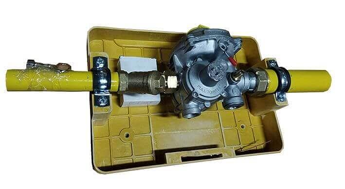 ДРП домовые газорегуляторные пункты с бытовами регуляторами давления газа фото 5