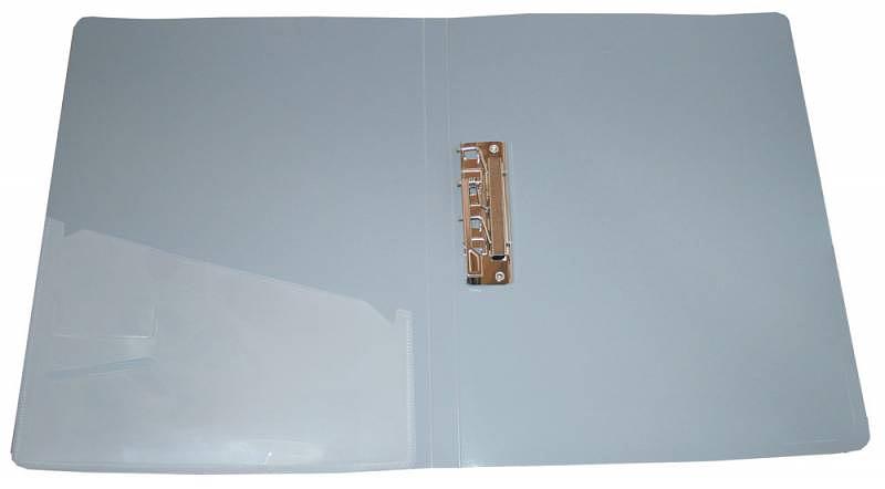 Папка метал.зажим Бюрократ -PZ07C A4 пластик 0.7мм внут.и торц.карм ассорти фото 2