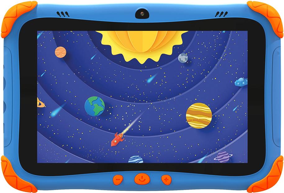 Планшет Digma Kids A8 SC9863A (1.6) 8C RAM2Gb ROM32Gb 8" IPS 1280x800 4G 1Sim Android 11.0 Go синий 2Mpix 0.3Mpix BT WiFi microSD 512Gb 3000mAh фото 1