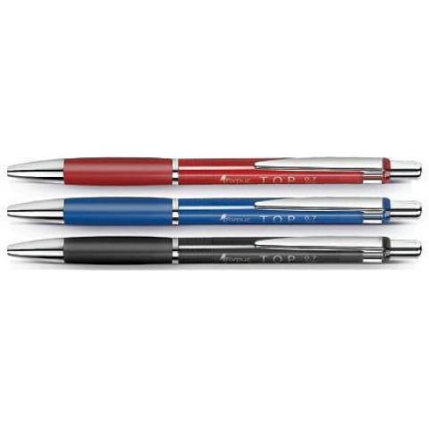 Ручка шариковая автом. 0,7мм Top, черный, Forpus фото 1