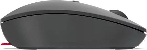 Мышь Lenovo Go серый оптическая (2400dpi) беспроводная USB-C для ноутбука (3but) фото 5