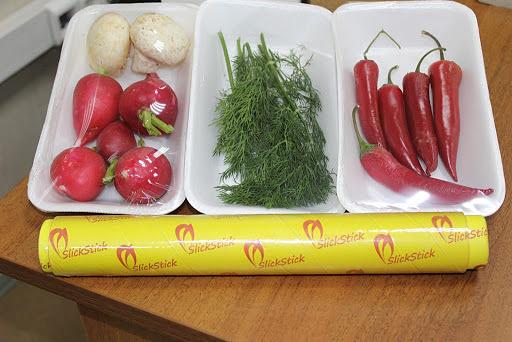 Пищевая пленка SlickStick 8 мкр \ 450 мм \ 300 м ОПТ фото 1