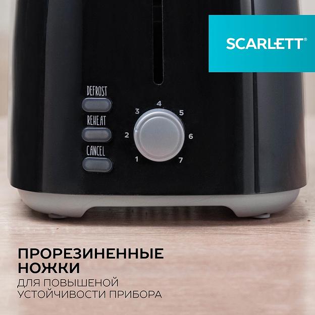 Тостер Scarlett SC-TM11068 800Вт черный фото 10