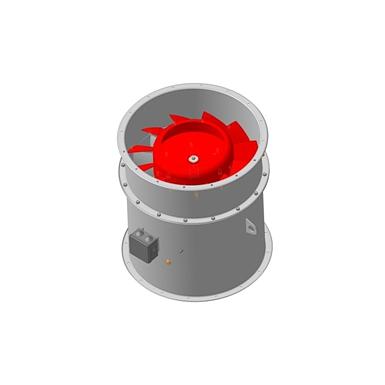 Вентилятор осевой ВО — 2.3 — 130, размер колеса 4 фото 2