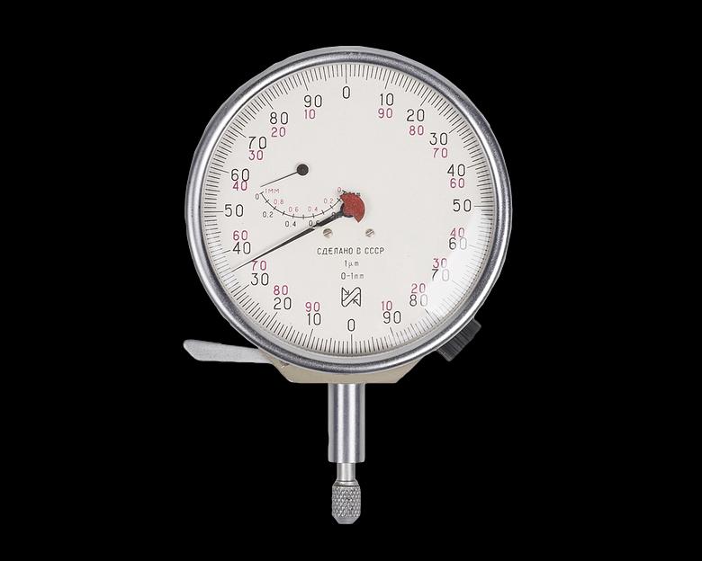 Индикатор рычажный многооборот. 1МИГ 0-1 0,001 кл.1 с пов. ИЗМЕРОН с поверкой фото 1