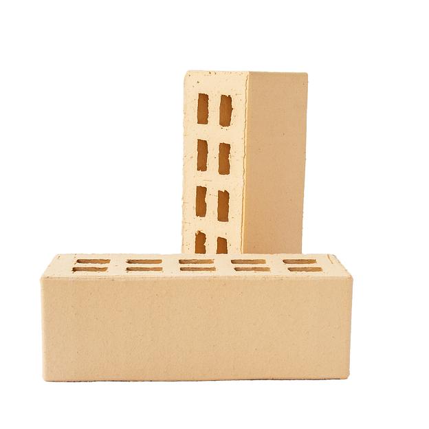 Облицовочный кирпич «Сахара» пустотелый ЕВРО утолщенный фото 1