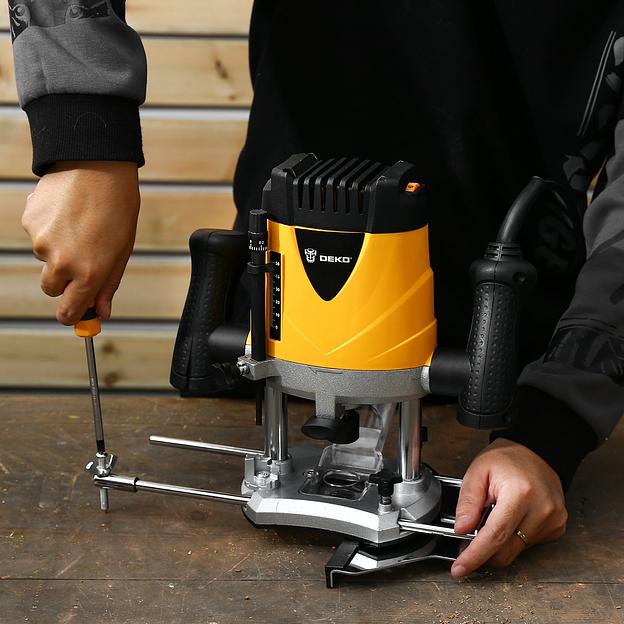 Фрезер Deko DKR1900 1900Вт 30000об/мин макс.ход:55мм фото 6