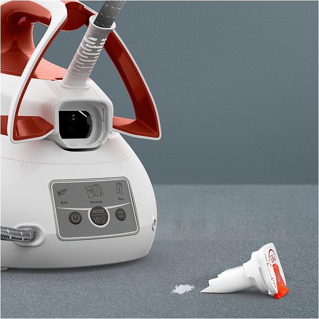 Парогенератор Tefal SV8110E0 2400Вт терракотовый/белый фото 7