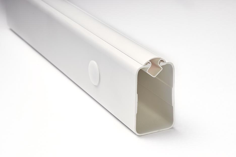 Кабель-каналы Уфакор «Арка» 40х25х2200 мм, белый цвет, длина 2 м фото 1