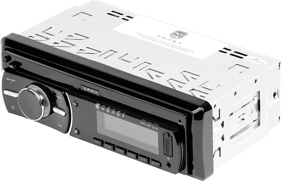 Автомагнитола Ural Молот АРС-МТ 223С 1DIN 4x25Вт (МОЛОТ АРС-МТ 223С) фото 4