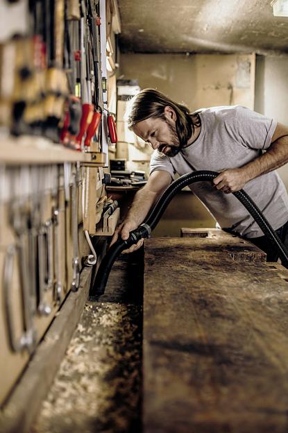 Строительный пылесос Karcher WD 3 P V-17/4/20 1000Вт (уборка: сухая/сбор воды) желтый фото 8