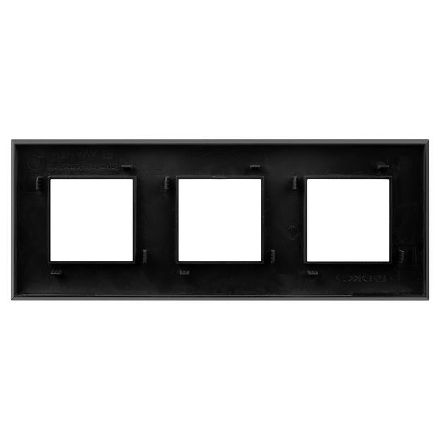 Avanti Рамка ARTLEBEDEV,, Черный матовый, 6 модулей фото 3