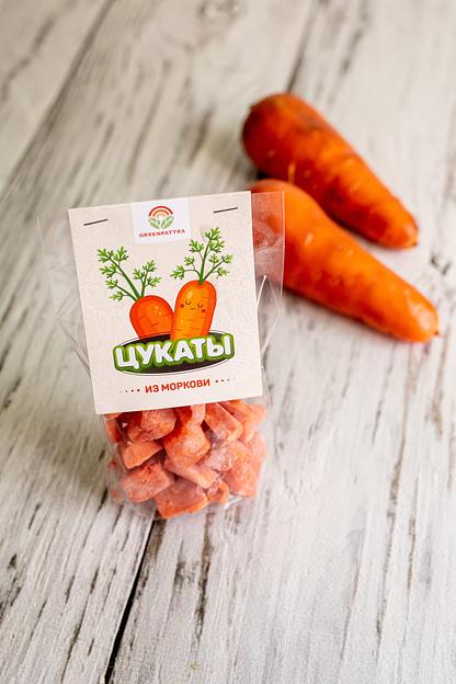 Цукаты из моркови 100 г, опт фото 1