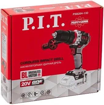 Дрель-шуруповерт P.I.T. PSB20H-13D аккум. патрон:быстрозажимной фото 7