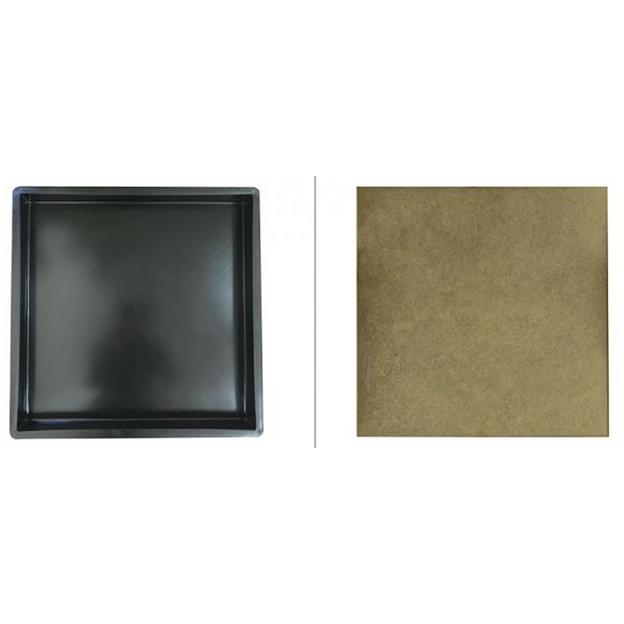 Форма для тротуарной плитки «Минерал» 500x500x50 мм фото 1