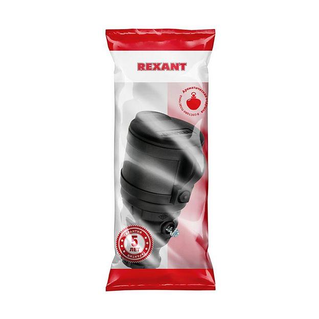 Розетка переносная влагозащ. с крышкой с/з 16А IP44 каучук Rexant 111-004 фото 2