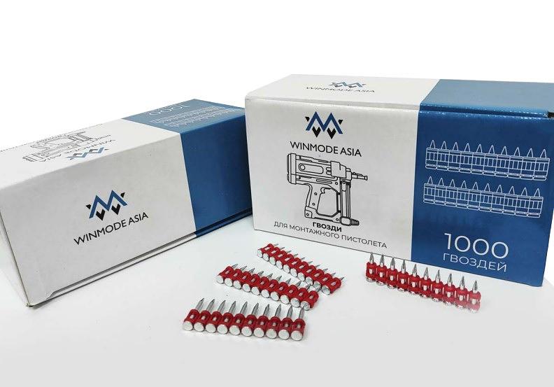 Дюбель гвозди усиленные WINMODE 2,9*27mm  1000шт фото 1