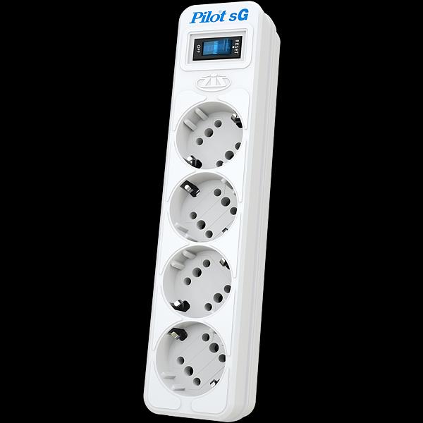 Сетевой фильтр ZIS Company PILOT sG 5 роз 1,8м. (Pilot sG 1.8m) фото 1