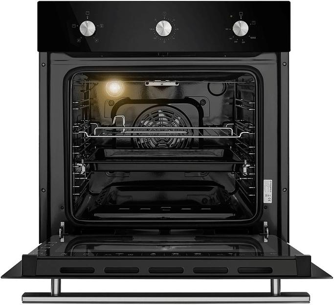 Духовой шкаф Электрический Maunfeld EOGC604BSlim черный фото 4