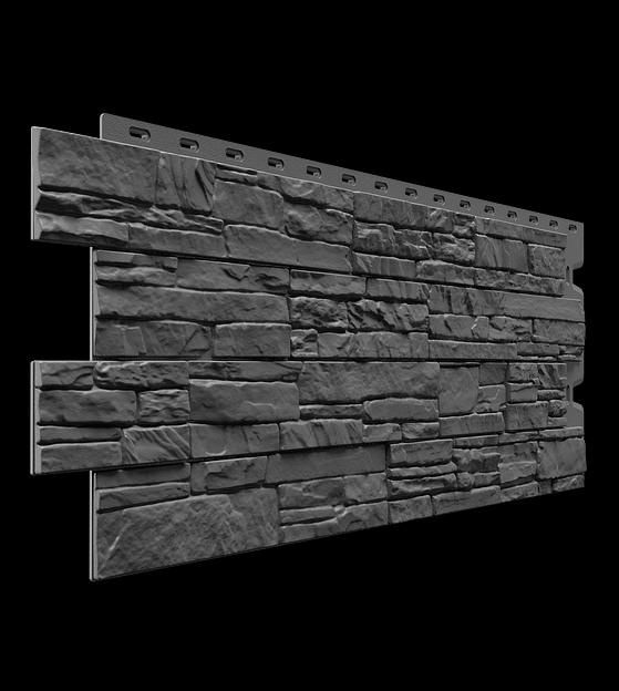 Фасадная панель Декке Алтай Графит фото 1