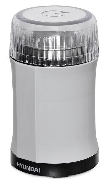 Кофемолка Hyundai HYC-G3241 200Вт сист.помол.:ротац.нож вместим.:40гр черный фото 3