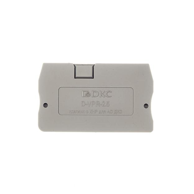 Изолятор торцевой для клеммы VPR-2.5 фото 1